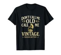 Diseño de fonógrafo vintage Don't Call Me Old Call Me Camiseta