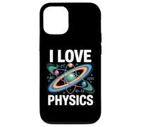 Diseño de fórmula de átomo cósmico I Love Physics Carcasa para iPhone 12/12 Pro