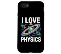 Diseño de fórmula de átomo cósmico I Love Physics Carcasa para iPhone SE (2020) / 7 / 8