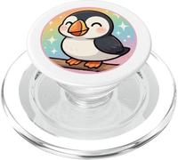 Diseño de frailecillos de Anime súper Lindo PopSockets PopGrip para MagSafe