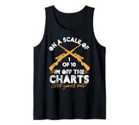 Diseño de francotirador Off the Charts Camiseta sin Mangas