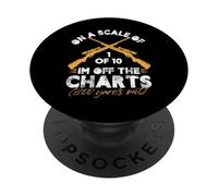 Diseño de francotirador Off the Charts PopSockets PopGrip Adhesivo