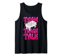 Diseño de futbolín Team Trash Talk Camiseta sin Mangas