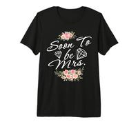 Diseño de Futura Esposa comprometida Que Pronto será la Sra. Bride Camiseta Premium