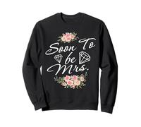Diseño de Futura Esposa comprometida Que Pronto será la Sra. Bride Sudadera