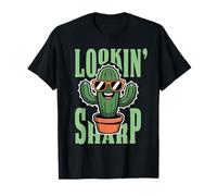 Diseño de Gafas de Sol Lookin' Sharp Cactus Camiseta