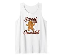 Diseño de Galletas navideñas de Pan de Jengibre Dulce Pero desmenuzado Camiseta sin Mangas