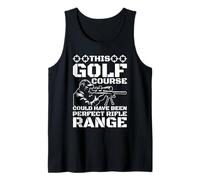 Diseño de Gama de Rifles de Campo de Golf Camiseta sin Mangas