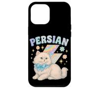 Diseño de Gato Persa Y2K con Arco y Rayo Carcasa para iPhone 12 Pro MAX