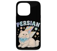 Diseño de Gato Persa Y2K con Arco y Rayo Carcasa para iPhone 13 Pro
