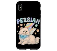 Diseño de Gato Persa Y2K con Arco y Rayo Carcasa para iPhone XS MAX