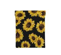Diseño de Girasol, Squeeze Top Wallet Bolsa de Almacenamiento para Mujer Monedero pequeño Bolsa de Cambio