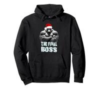 Diseño de Gorro navideño de Papá Noel The Final Boss Silverback Gorilla Sudadera con Capucha