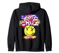 Diseño de graffiti Smile de Santa Cruz California Sudadera con Capucha