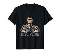 Diseño de Guerrero Romano de disciplina de Hierro Camiseta