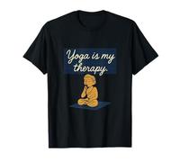 Diseño de Guion de Yoga is My Therapy Mindfulness Camiseta