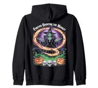 Diseño de Halloween con la Bruja de Forever Haunting The Market Sudadera con Capucha