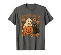 Diseño de Halloween con Texto en inglés I Put A Spell On You Camiseta