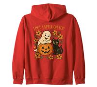 Diseño de Halloween con Texto en inglés I Put A Spell On You Sudadera con Capucha