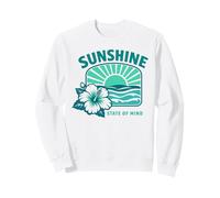 Diseño de Hibisco Tropical Sunshine State of Mind Sudadera