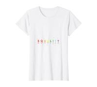 Diseño de Igualdad Arte de declaración de Igualdad Camiseta gráfica económica