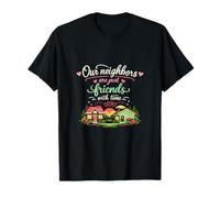 Diseño de Insignia de Orgullo Local de Amor Vecino Camiseta