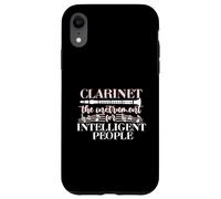 Diseño de instrumentos de clarinete para mujeres y niñas Carcasa para iPhone XR