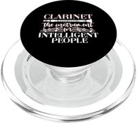 Diseño de instrumentos de clarinete para mujeres y niñas PopSockets PopGrip para MagSafe