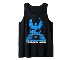 Diseño de Juego de Mesa Blue Phoenix: Cada Juego es un Nuevo Comienzo Camiseta sin Mangas