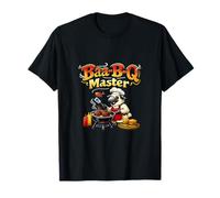 Diseño de Juego de Palabras Baa-B-Q Master Sheep Chef Grill Camiseta