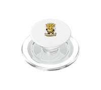 Diseño de Juego de Palabras de abejorro Lindo Just Bee Yourself PopSockets PopGrip para MagSafe