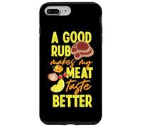 Diseño de juego de palabras de carne para hombres que aman la barbacoa Carcasa para iPhone 7 Plus/8 Plus