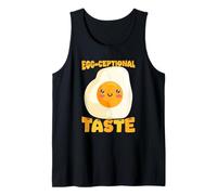 Diseño de Juego de Palabras de Huevo Frito con Sabor a Huevo Camiseta sin Mangas