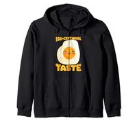 Diseño de Juego de Palabras de Huevo Frito con Sabor a Huevo Sudadera con Capucha