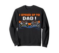 Diseño de Juegos I Leveled Up To Dad Gamer Padre Sudadera
