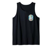 Diseño de Kaanapali Beach Maui Hawaii Skeleton Surfer Dude Camiseta sin Mangas