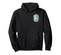 Diseño de Kaanapali Beach Maui Hawaii Skeleton Surfer Dude Sudadera con Capucha