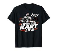 Diseño de Karting y automovilismo para Mujer y Hombre Camiseta