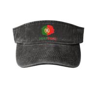 Diseño De La Bandera Portuguesa De Portugal Visera Deportiva Gorras De Verano Unisex Protección UV Visera Sombrero para Hombre Senderismo Pesca