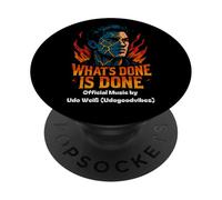 Diseño de la canción What's Done Is Done de Udo Blanco PopSockets PopGrip Adhesivo