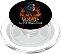 Diseño de la canción What's Done Is Done de Udo Blanco PopSockets PopGrip para MagSafe