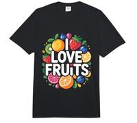 Diseño de la colección I Love Fruits Vibrant Comfort Colors Adult Heavyweight T-Shirt