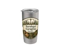 Diseño de la ley de caza de hongos de la Sociedad Paralegal de Búsqueda de Hongos Vaso térmico de acero inoxidable de doble pared