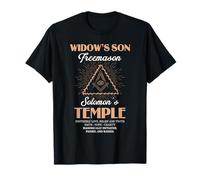 Diseño de la masonería del Templo de Salomón del Hijo de la Viuda Camiseta
