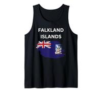 Diseño de las Islas Malvinas Camiseta sin Mangas