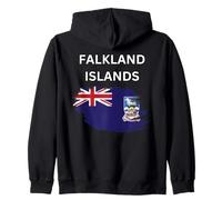 Diseño de las Islas Malvinas Sudadera con Capucha