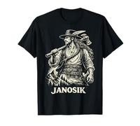 Diseño de Leyenda de montaña de héroe Popular eslavo Janosik Camiseta