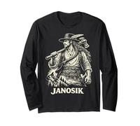 Diseño de Leyenda de montaña de héroe Popular eslavo Janosik Manga Larga