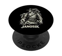 Diseño de Leyenda de montaña de héroe Popular eslavo Janosik PopSockets PopGrip Adhesivo