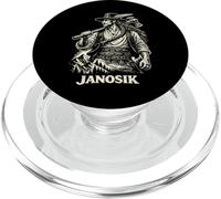 Diseño de Leyenda de montaña de héroe Popular eslavo Janosik PopSockets PopGrip para MagSafe